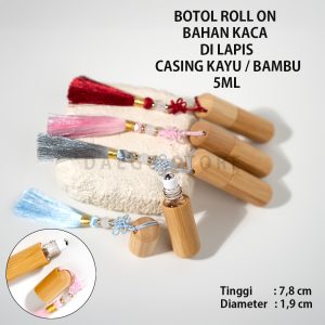 Botol Roll On 5ml (DGRLCNY)