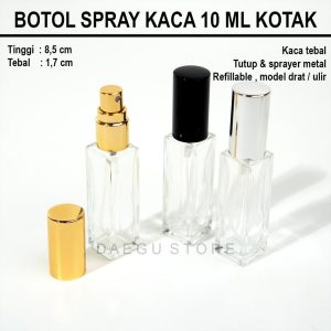 Botol Spray Kaca 10ml (SQ10)