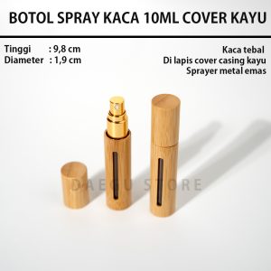Botol Spray Kaca 10ml (DGBBSM)