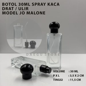 Botol Spray Kaca 30ml (JML01)