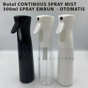 Botol Plastik Spray 300ml Continous Spray Embun (Q18)