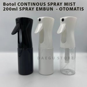 Botol Plastik Spray 200ml Continous Spray Embun (Q14)