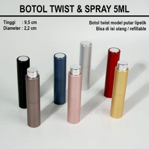Botol Twist Model Putar 5ml (TWIST5)