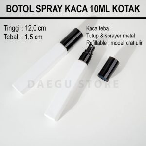 Botol Spray Kaca 10ml (DGWTHBL)