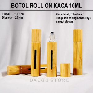 Botol Roll On Kaca 10ml (RLFLK10)