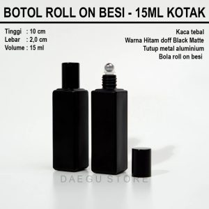Botol Roll On 15ml (DGBLACKROLL)