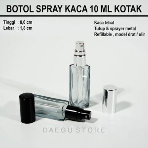 Botol Spray Kaca 10ml (DGHT10)