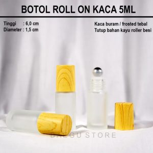 Botol Roll On 5ml (RLFRSTW5)