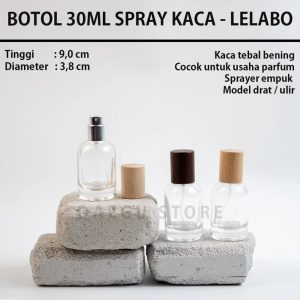 Botol Spray Kaca 30ml (DGLLBKYU3)