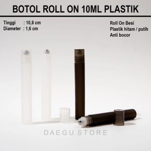 Botol Roll On Plastik 10ml (PRPDG10)