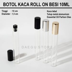 Botol Roll On 10ml (CLR10)