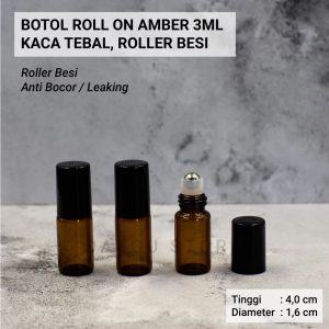Botol Roll On 3ml (3MLROLLXY)