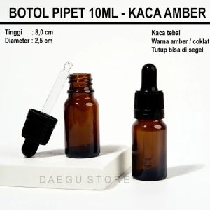 Botol Pipet Kaca 10ml (DAEGU6)