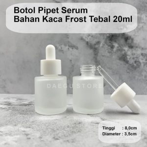 Botol Pipet Kaca 20ml (FROST20)