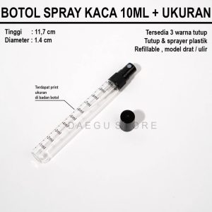 Botol Spray Kaca 10ml (DGSCALE10)