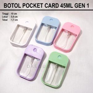 Botol Pocket Card 45ml (Q13B)