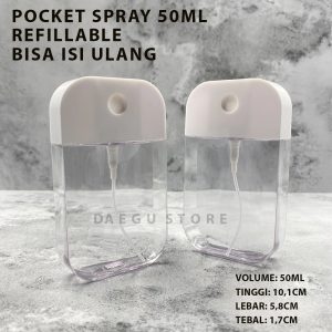 Botol Spray Pocket Card 50ml Gen 2 (Q26)