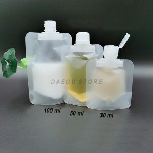 Pouch Kantong Tutup Fliptop Tersedia 30ml 50ml 100ml (POUCH30)