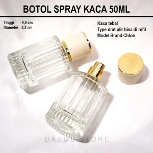 Botol Spray Kaca 50ml (DGSLR50)