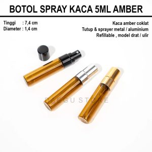 Botol Spray Kaca 5ml (DGCKA5)