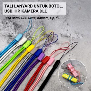 Tali Lanyard Buat Gantungan Botol / Usb / Hp Dll (TALIXYK)