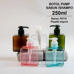 Botol Pump Plastik 250ml (250PUMP)