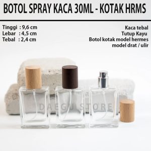 Botol Spray Kaca 30ml (DGHRK30)