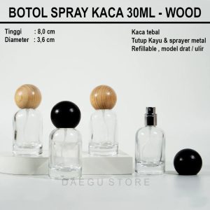 Botol Spray Kaca 30ml (DGKYBL30)