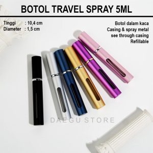 Botol Spray Kaca 5ml (BLXY)