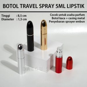 Botol Spray Kaca 5ml (DGBUL5)