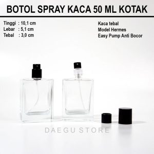 Botol Spray Kaca 50ml (DGHERMS)