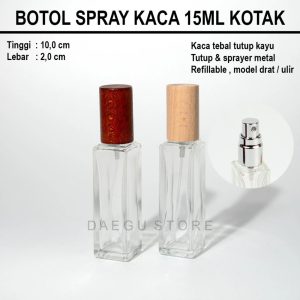 Botol Spray Kaca 15ml (WLNTBIR15)