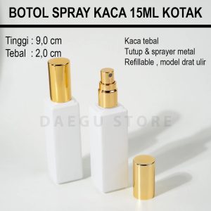 Botol Spray Kaca 15ml (DGWTHGD)