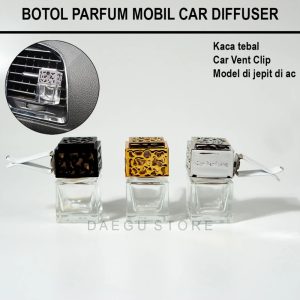 Botol Pengharum Mobil 10ml – Model Jepit Vents Ac (DGWTHGD)