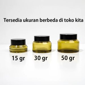 Botol Pot Jar Slanted 50gr Slanted Neck / Leher Miring (SGSLANT50)