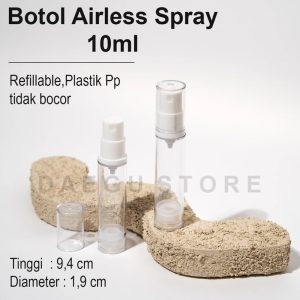 Botol Airless Spray 10ml ( DGNEWAS10 )